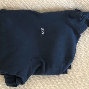 Vineyard Vines blue quarter zip pullover